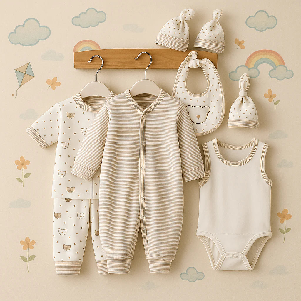Newborn Cotton Outfit Set