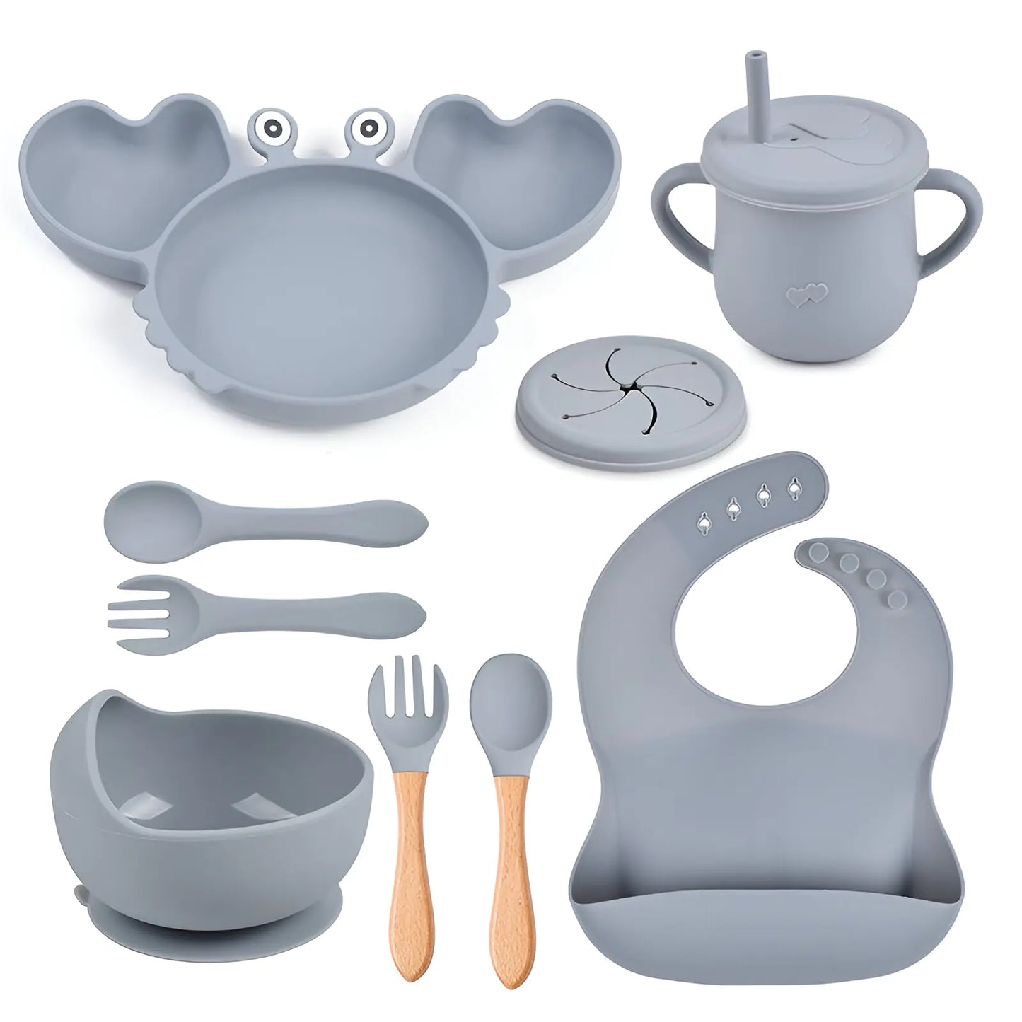 Silicone Baby Feeding Set