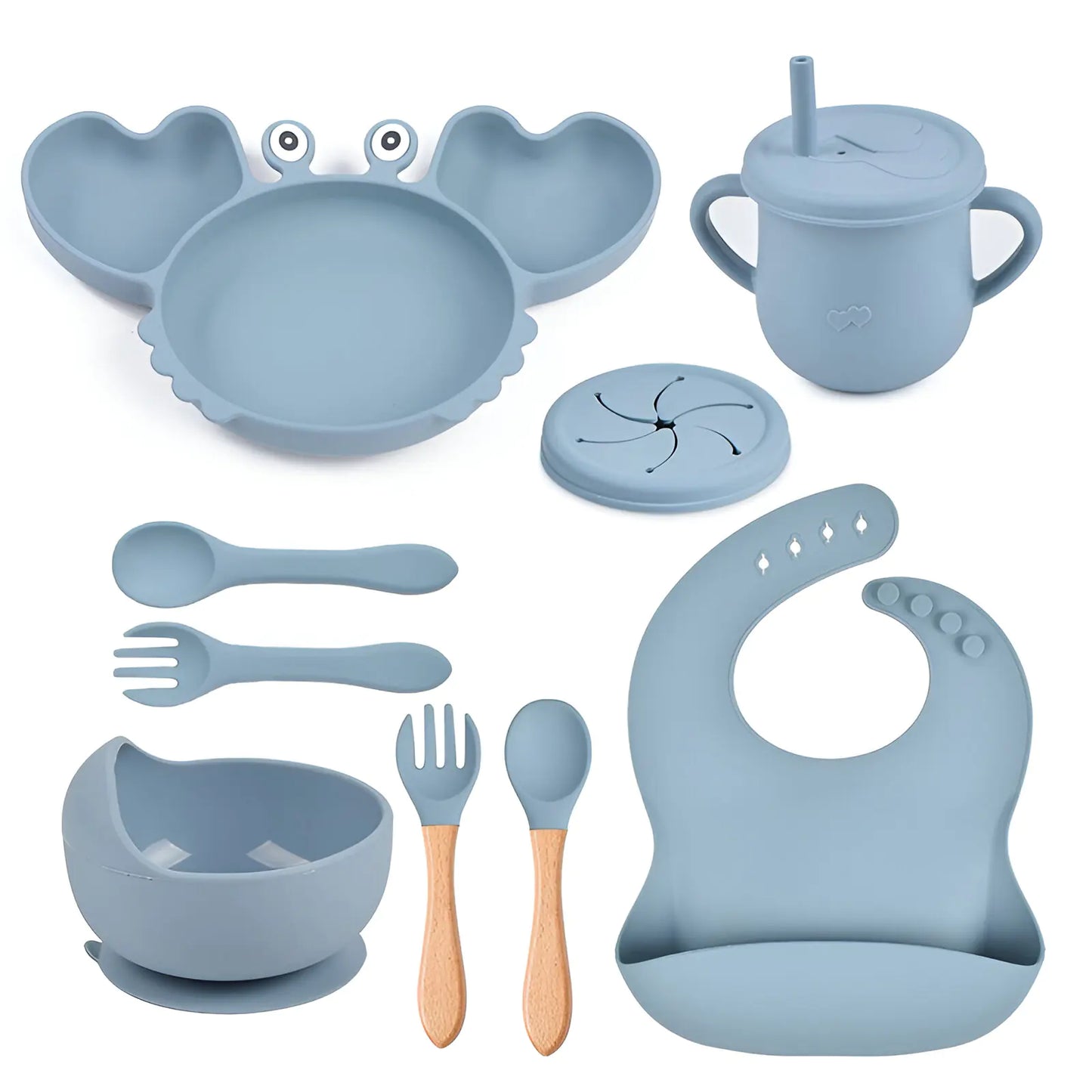 Silicone Baby Feeding Set