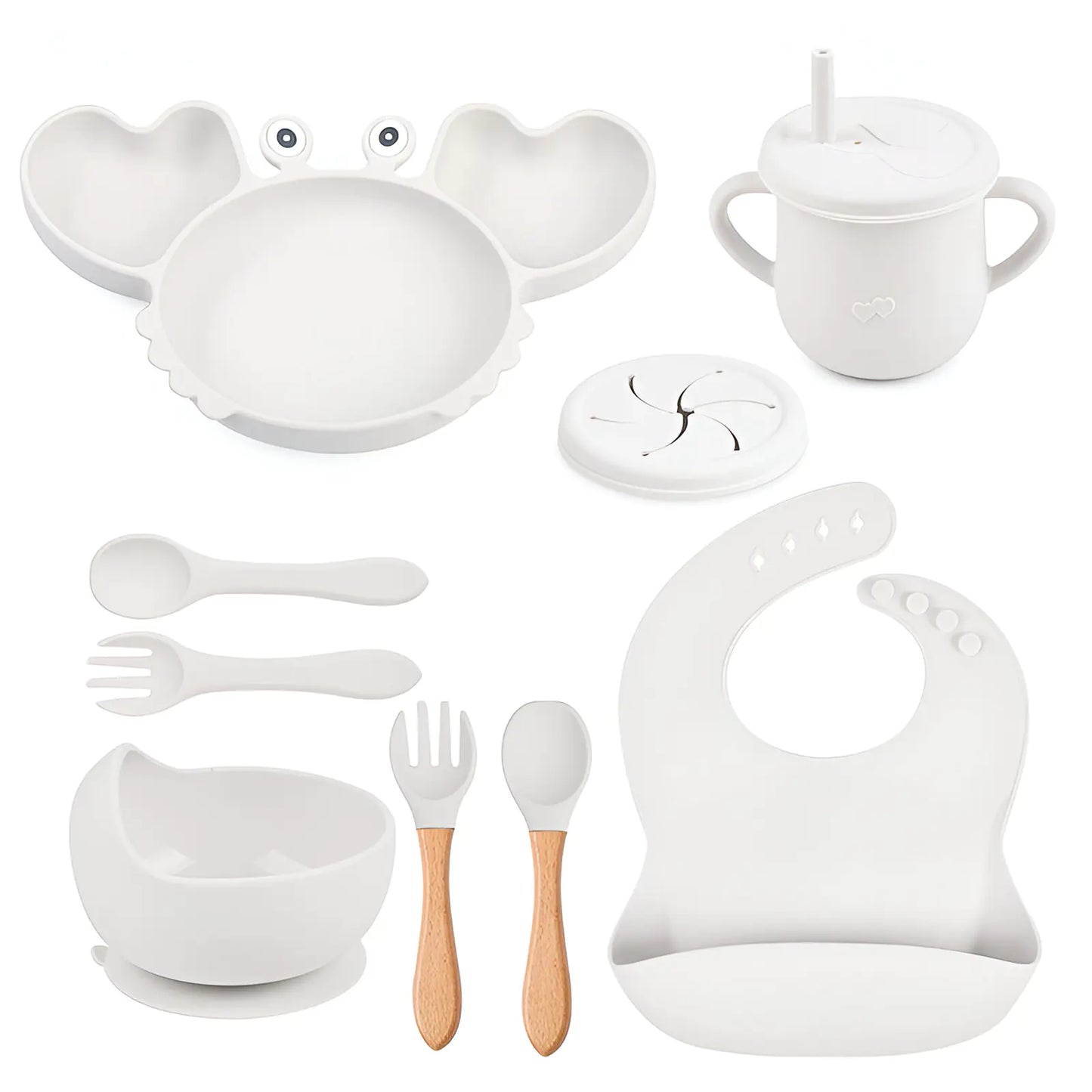 Silicone Baby Feeding Set