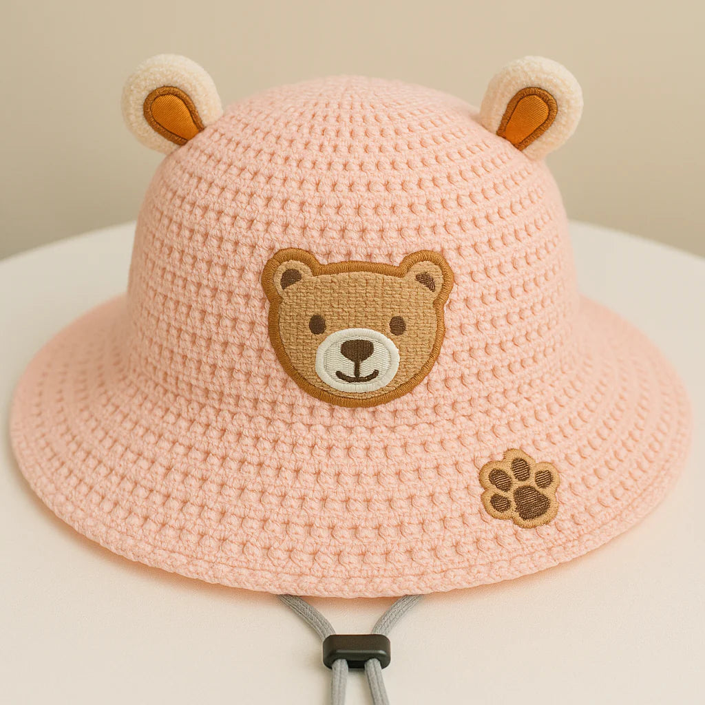 Baby Bear Straw Sun Hat