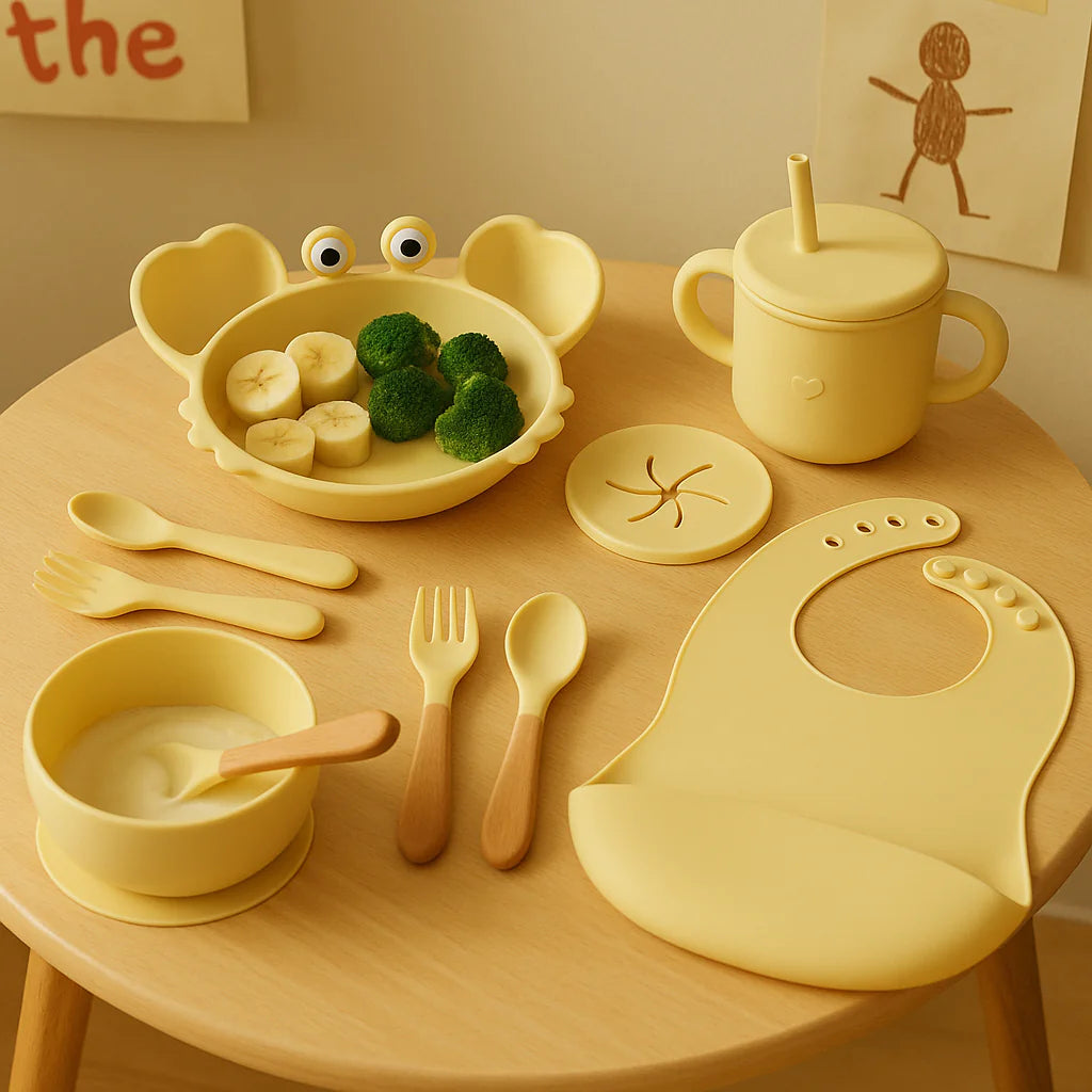 Silicone Baby Feeding Set