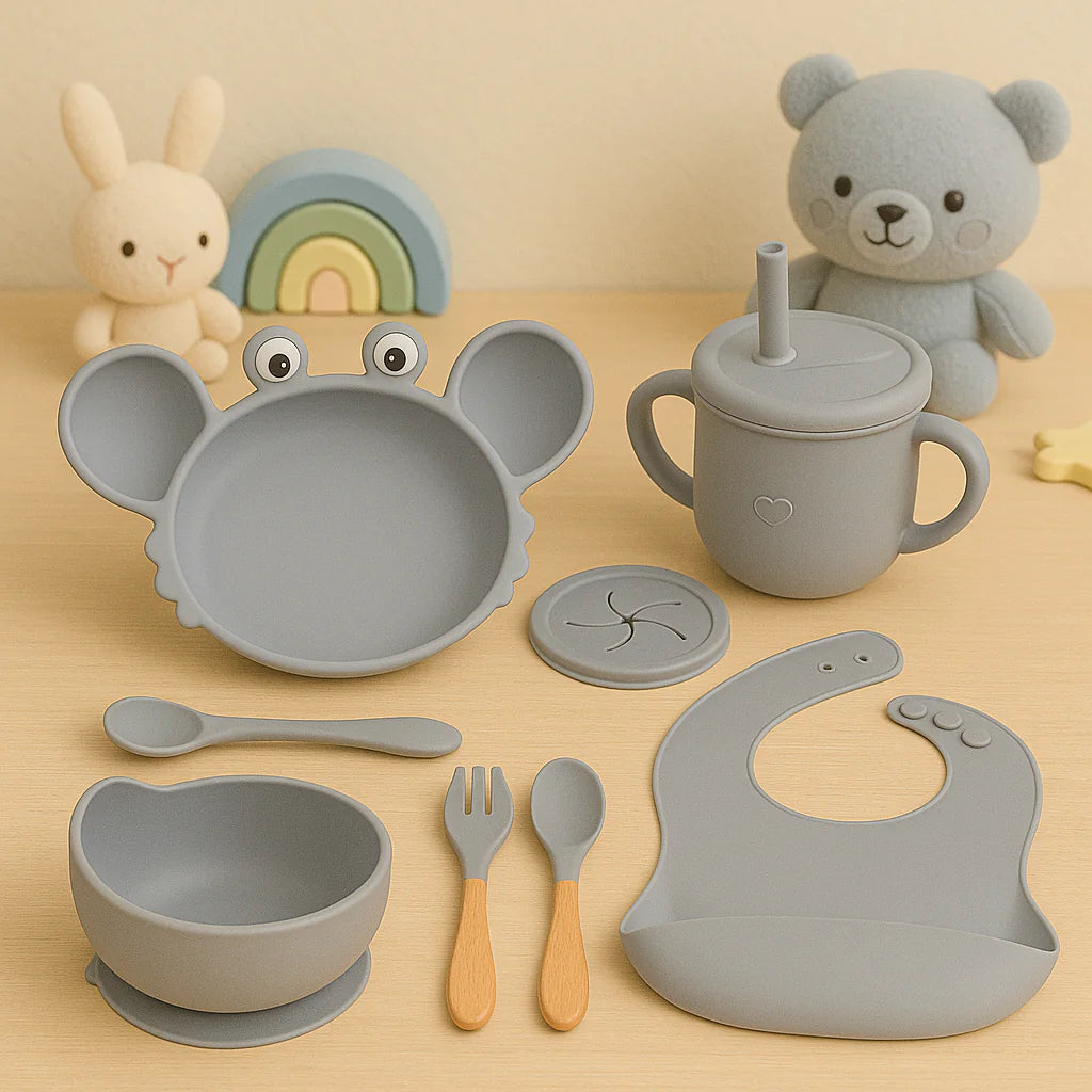 Silicone Baby Feeding Set