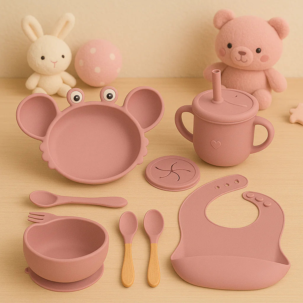 Silicone Baby Feeding Set
