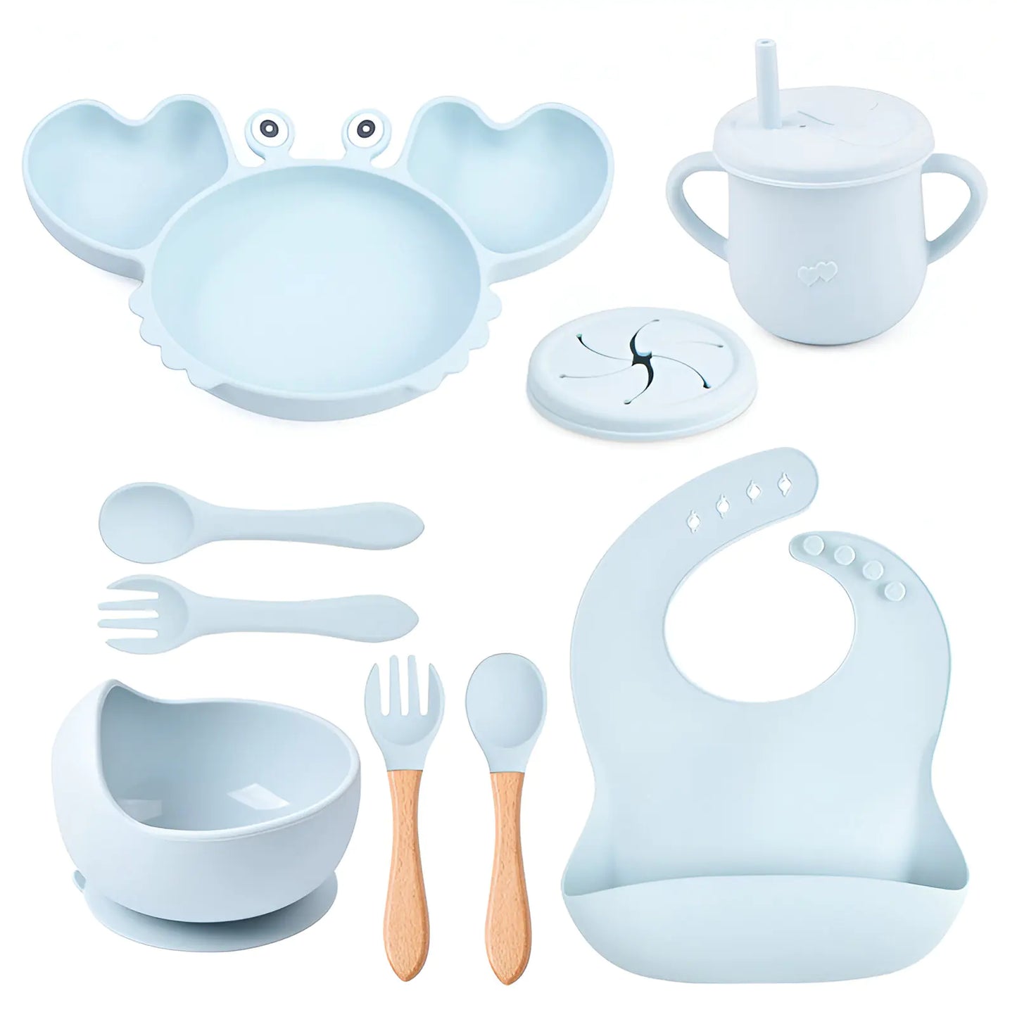 Silicone Baby Feeding Set