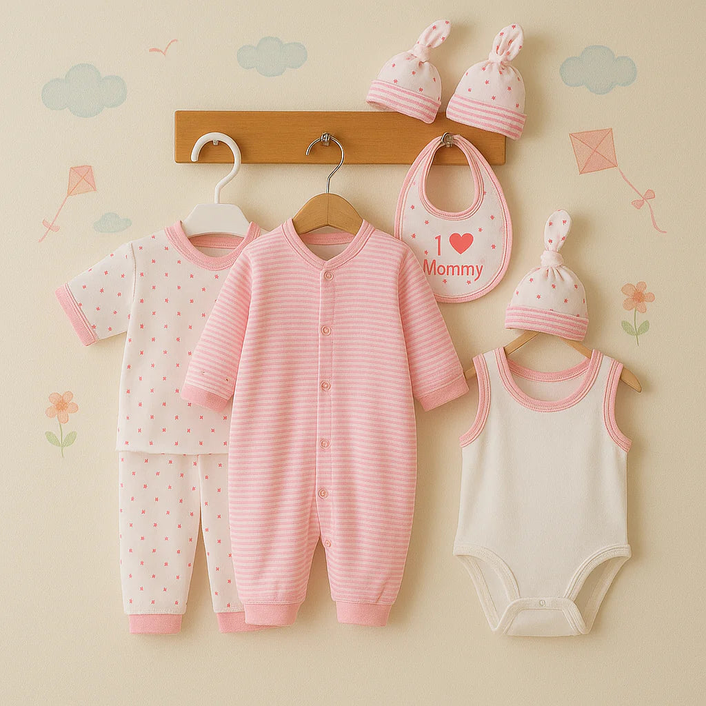 Newborn Cotton Outfit Set