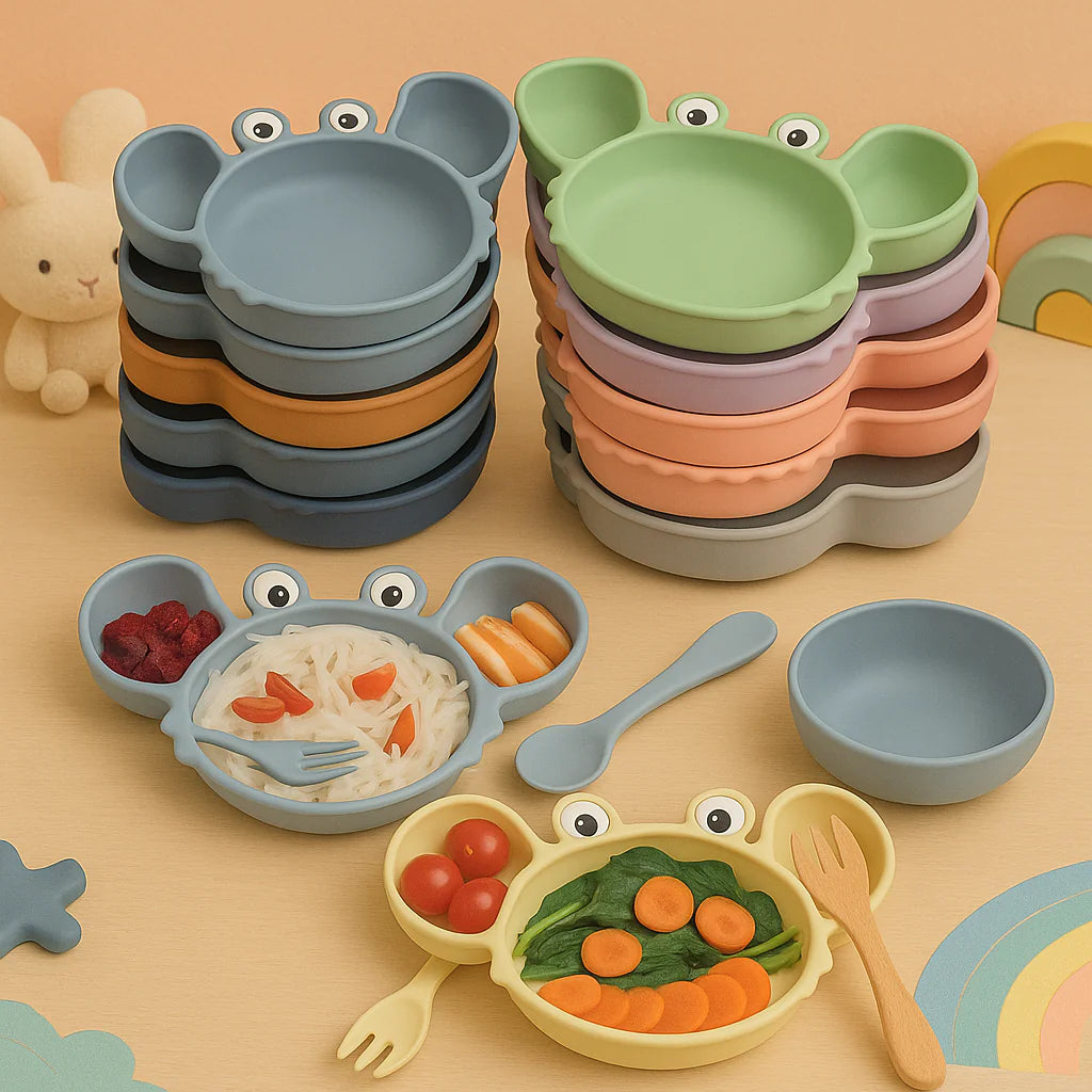 Silicone Baby Feeding Set