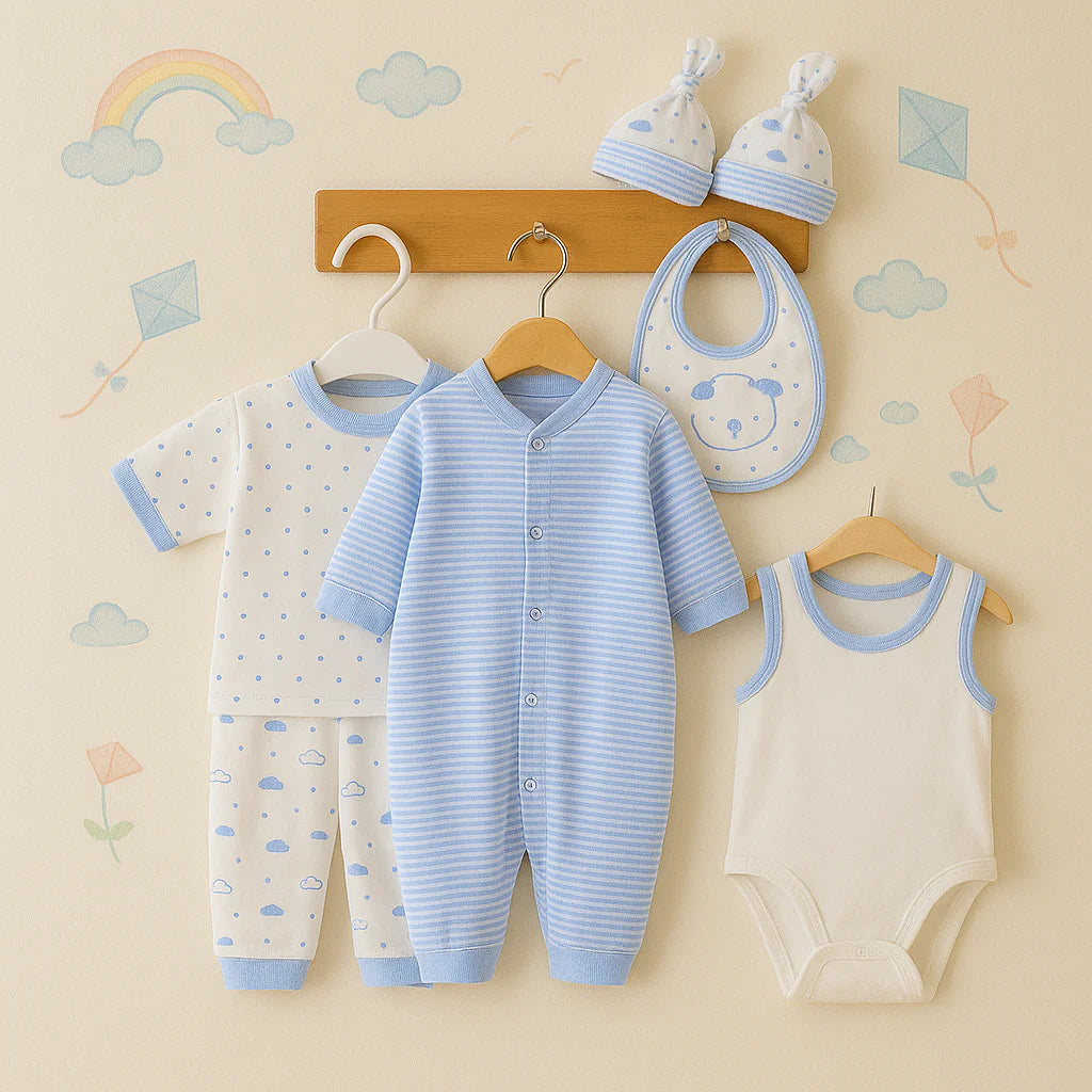 Newborn Cotton Outfit Set