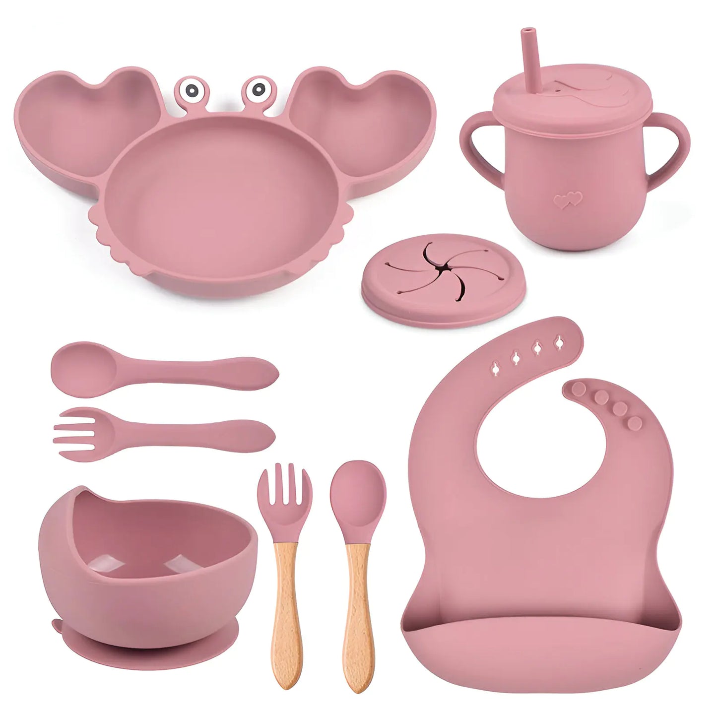 Silicone Baby Feeding Set