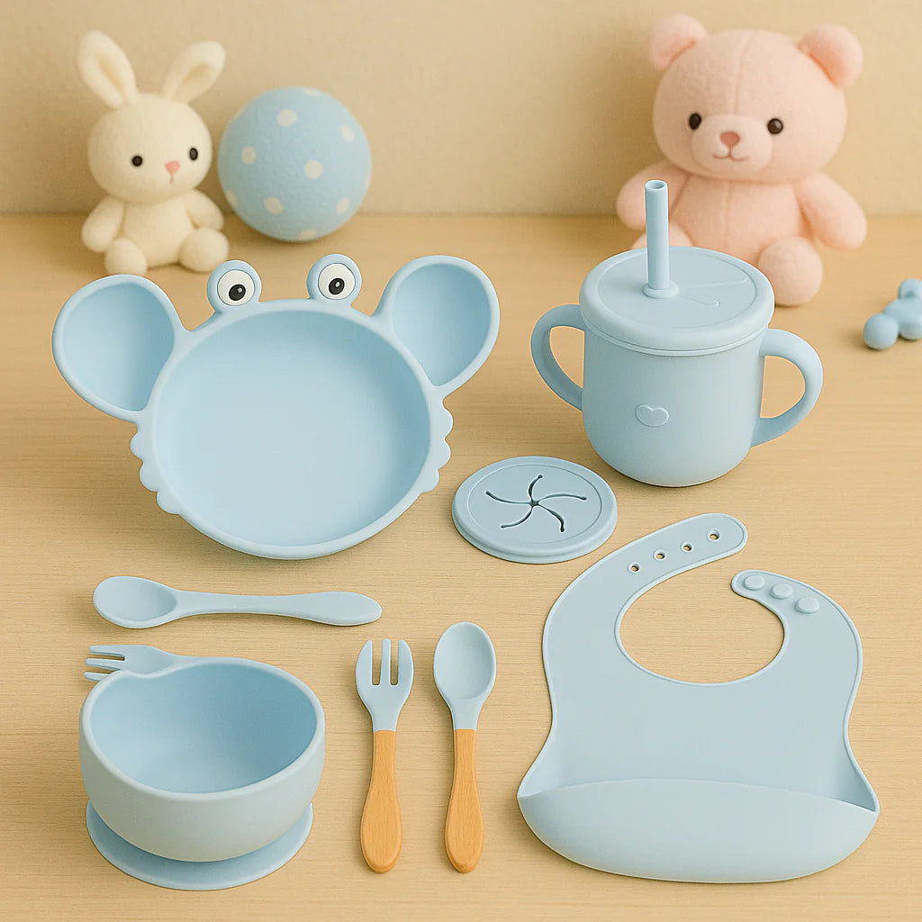 Silicone Baby Feeding Set