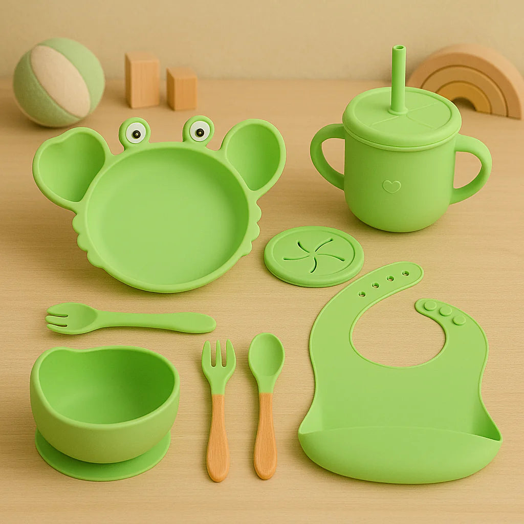 Silicone Baby Feeding Set
