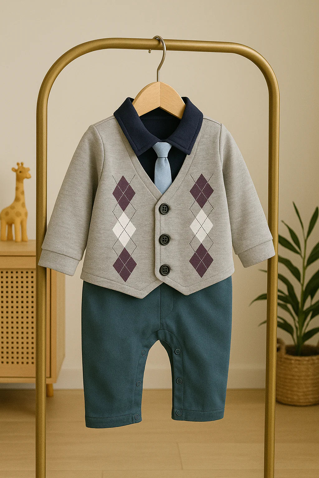 Cotton Baby Jumpsuit