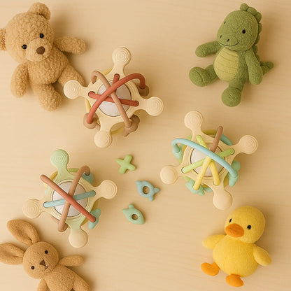Sensory Silicone Teether Toy