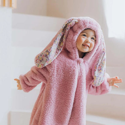 Rabbit Flannel Baby Onesie