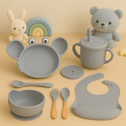 Silicone Baby Feeding Set