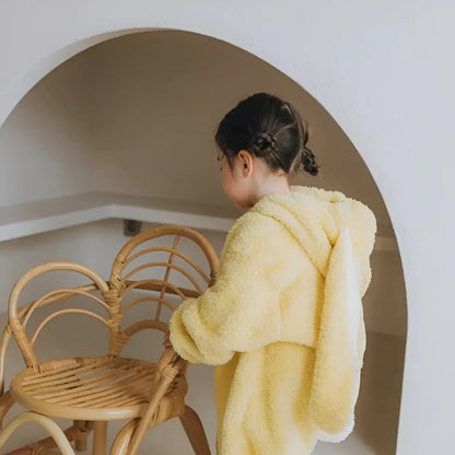 Rabbit Flannel Baby Onesie