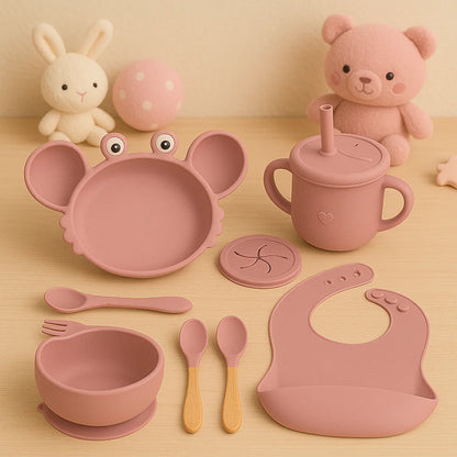 Silicone Baby Feeding Set