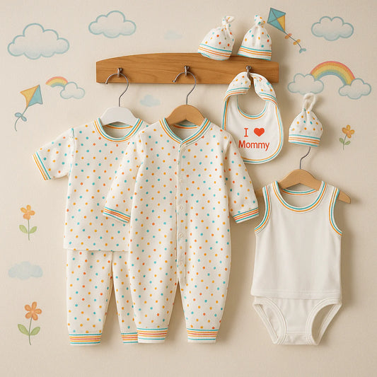 Newborn Cotton Outfit Set